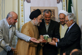 مراسم عید غدیر خم با حضور سید محمد خاتمی